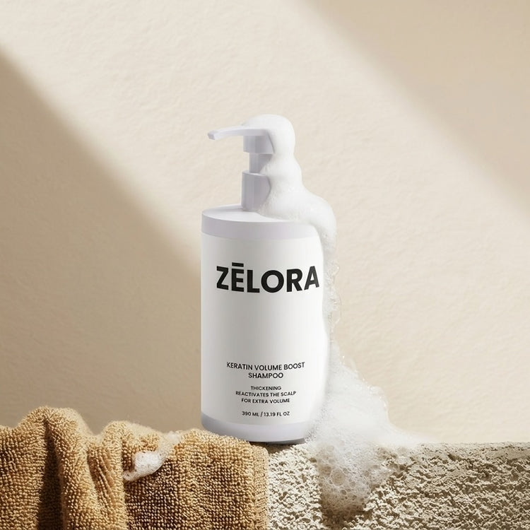 THE KERATIN VOLUME BOOST SHAMPOO