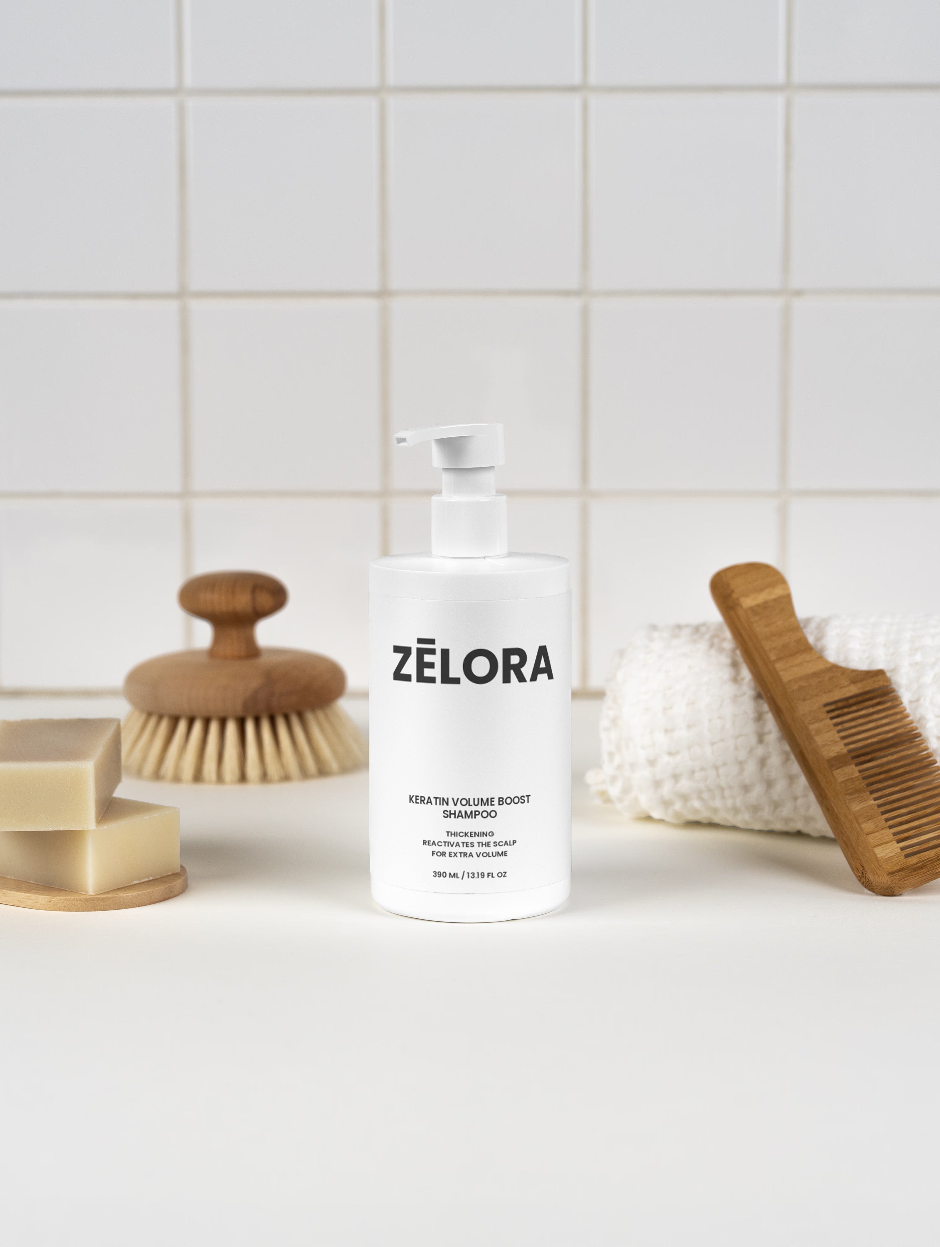 THE KERATIN VOLUME BOOST SHAMPOO