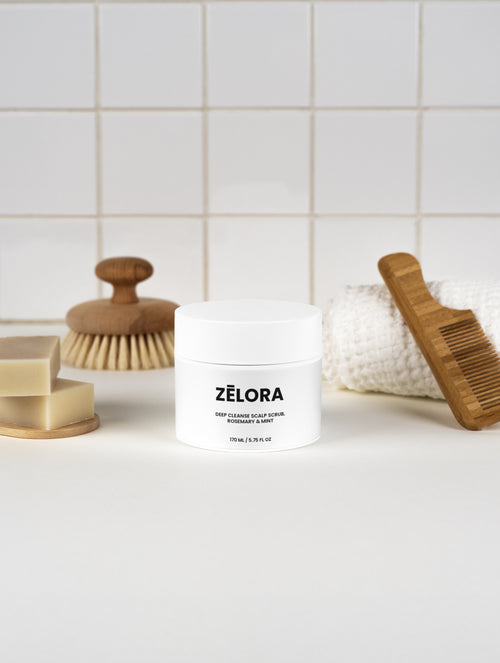 THE DEEP CLEANSE SCALP SCRUB, ROSEMARY & MINT